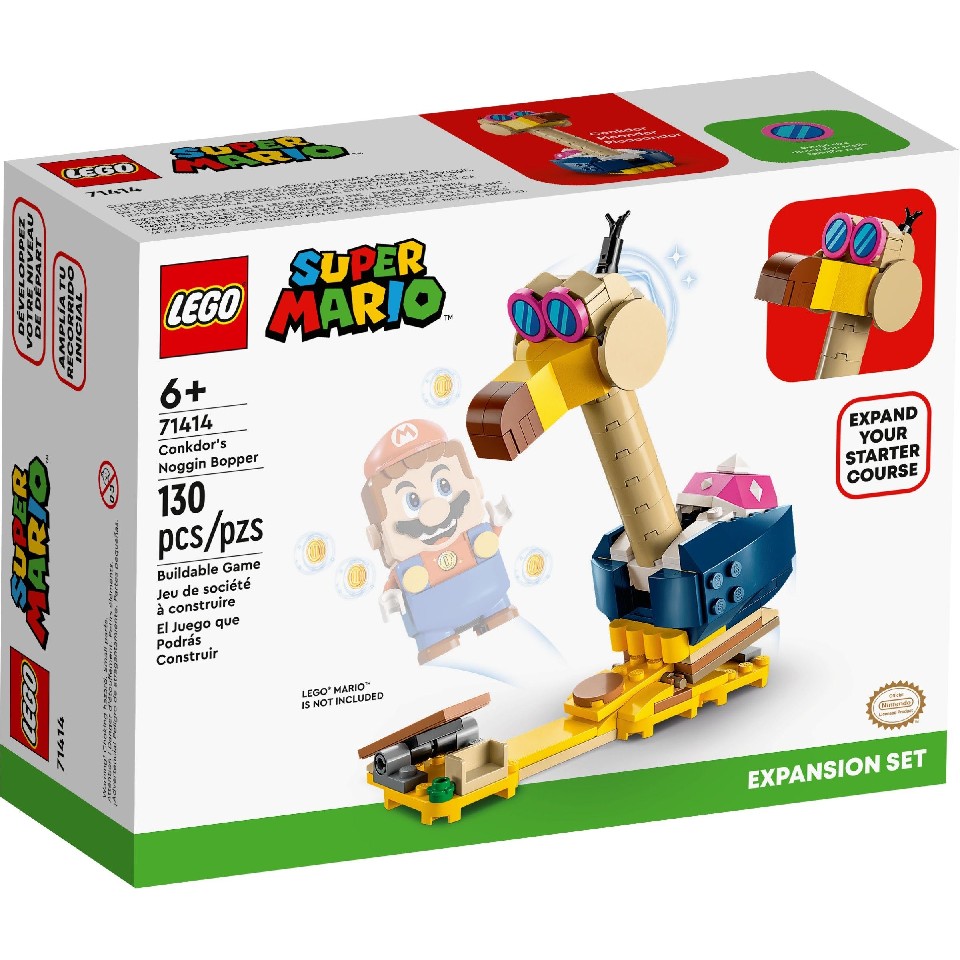 LEGO Super Mario 71414 Конкдор Ноггин Боппер photo 1