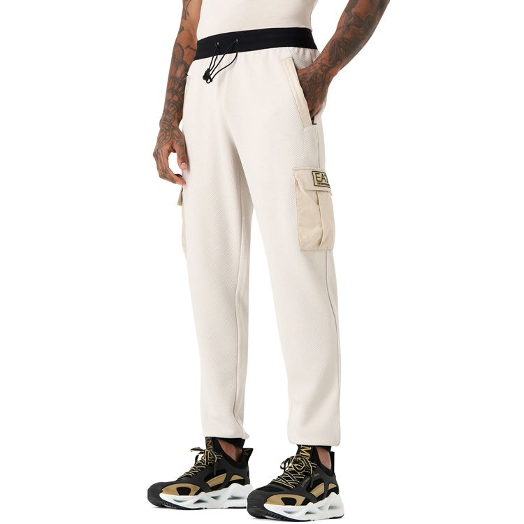 Брюки EA7 EMPORIO ARMANI PANTALONI XXL Бежевый Мужской photo 4