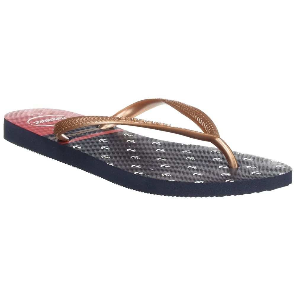 Slapi Havaianas KIDS SLIM / 27/28 cm / Rosu-albastru photo 3