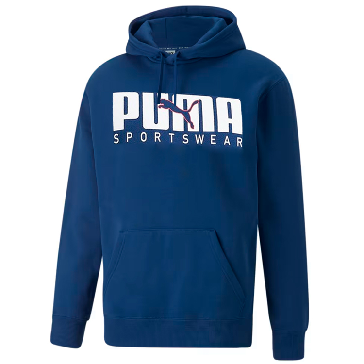 Hanorac pt bărbați Puma Key Graphic Hoodie FL S Albastru photo 1 Hanorac pt bărbați Puma Key Graphic Hoodie FL S Albastru photo 1