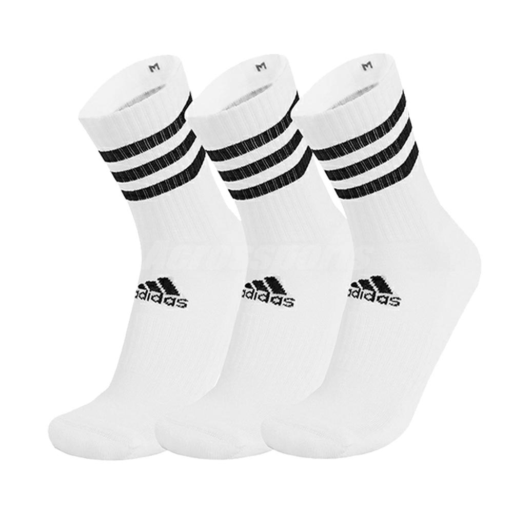 Носки Унисекс Adidas 3S CSH CRW3P S Белый photo 1 Носки Унисекс Adidas 3S CSH CRW3P S Белый photo 1