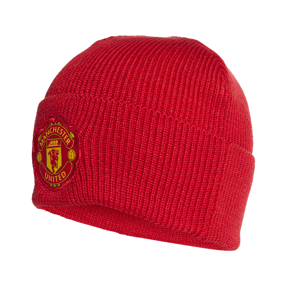 Caciula Adidas MUFC WOOLIE One size Rosu photo 1 Caciula Adidas MUFC WOOLIE One size Rosu photo 1