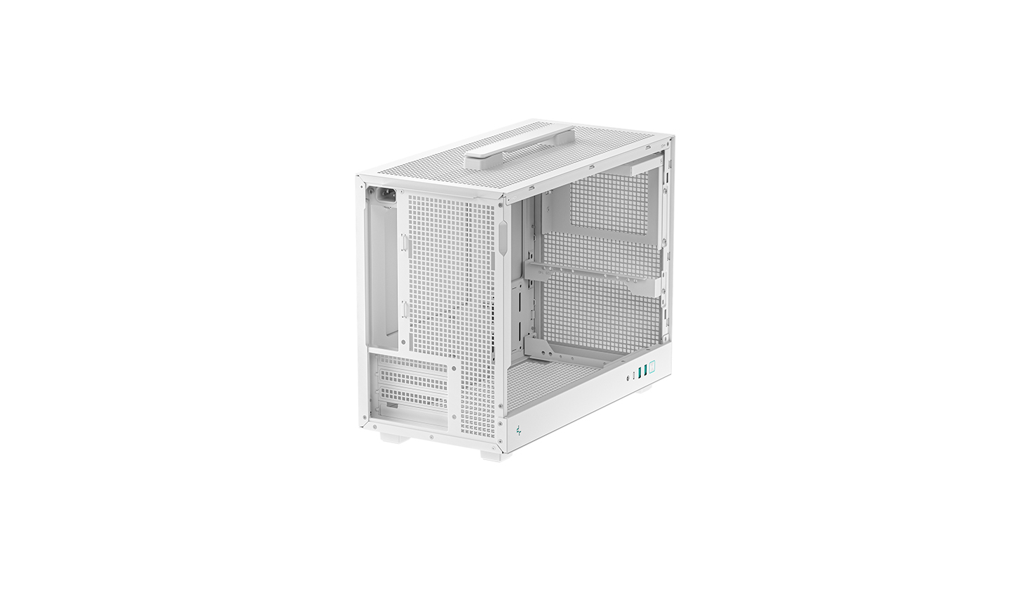 Корпус DEEPCOOL CH160 PLUS WH / w/oPSU / Side-Window / mATX / White photo 7