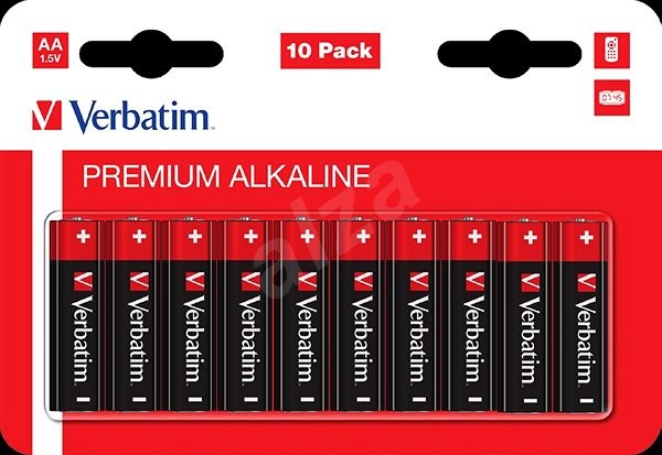 Verbatim Alcaline Battery AAA, 10pcs, Blister pack photo 1 Verbatim Alcaline Battery AAA, 10pcs, Blister pack photo 1