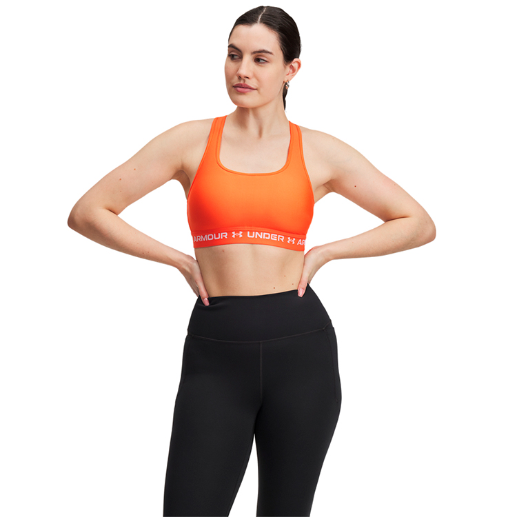 Bra sportive Under Armour CROSSBACK MID BRA / Femei / L / Portocaliu photo 1 Bra sportive Under Armour CROSSBACK MID BRA / Femei / L / Portocaliu photo 1