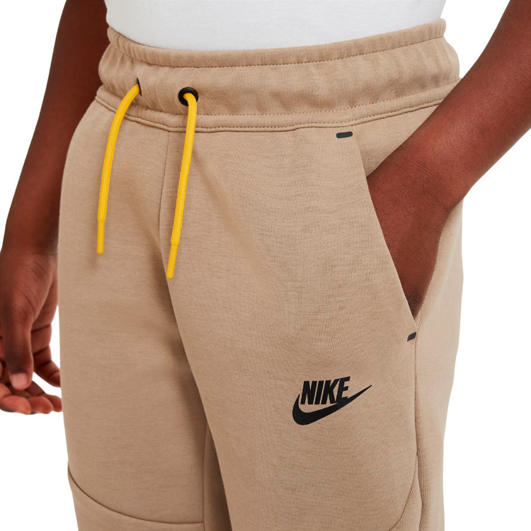 Pantaloni Nike B NSW TCH FLC PANT / Barbati / S / Bej photo 6