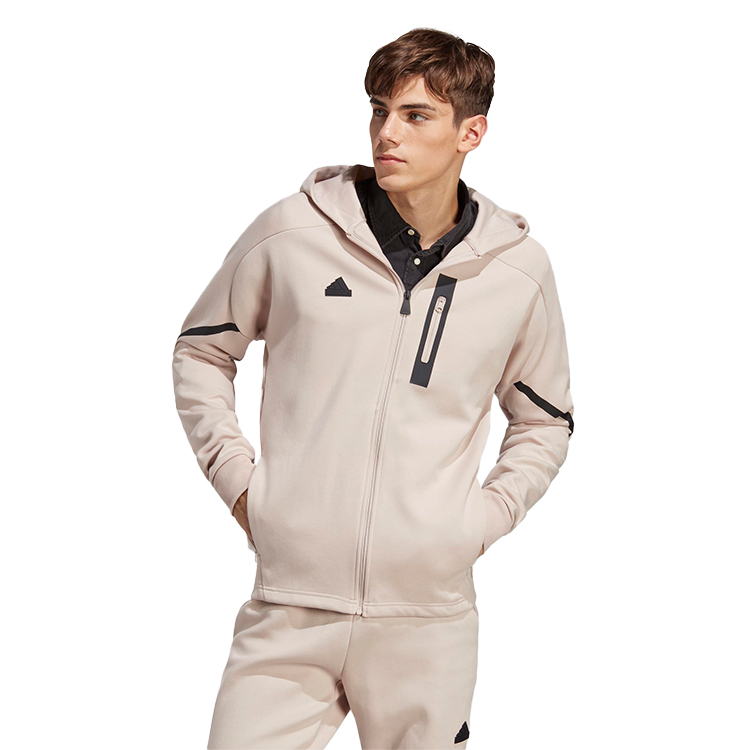 Hanorac pt bărbați Adidas M D4GMDY FZHD 2XL Bej photo 6
