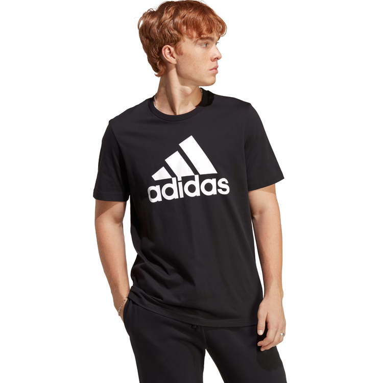 Футболка мужская Adidas M BL SJ T S Черный photo 2