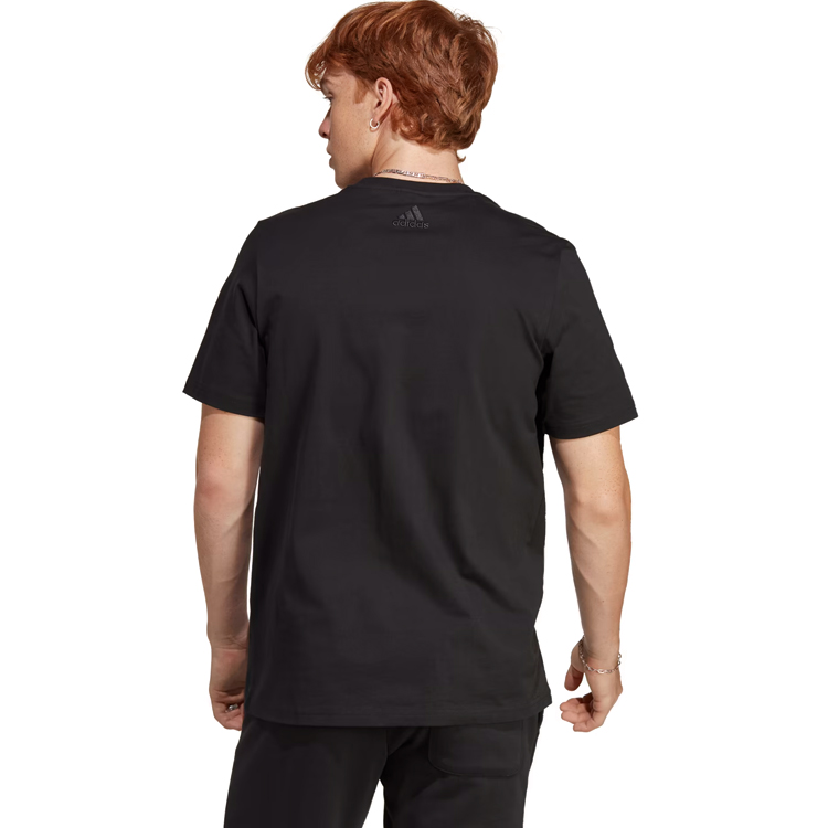 Футболка мужская Adidas M BL SJ T S Черный photo 5