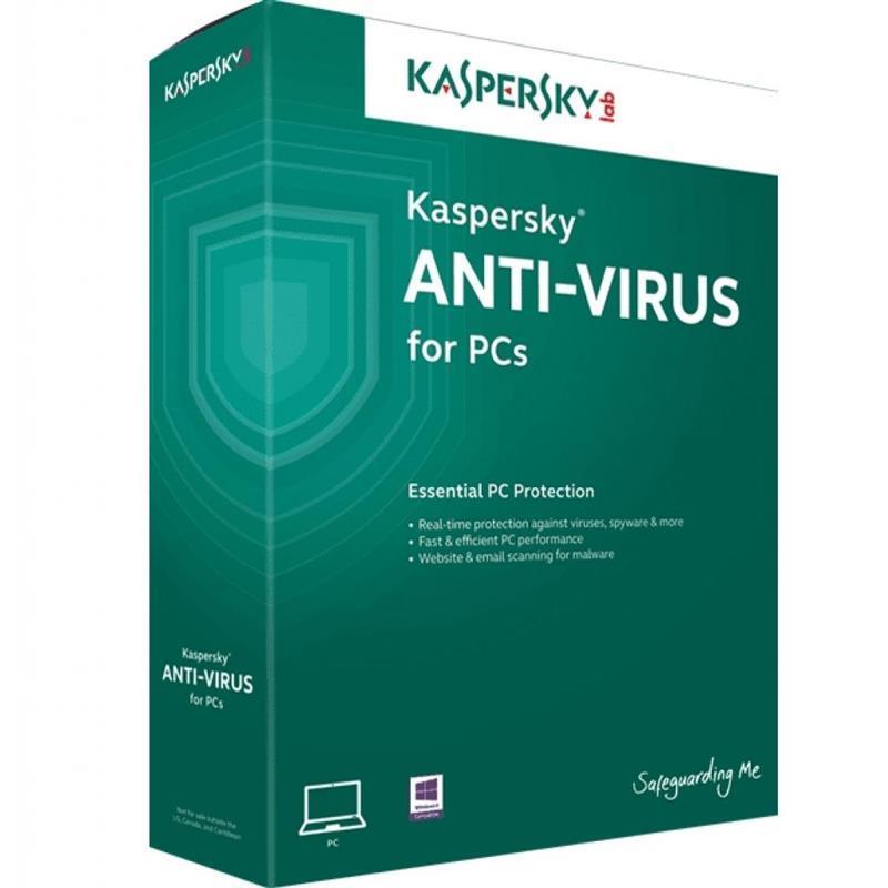 Kaspersky Anti-Virus Eastern Europe Edition. 2-Desktop 1 year Renewal License Pack, Card photo 1