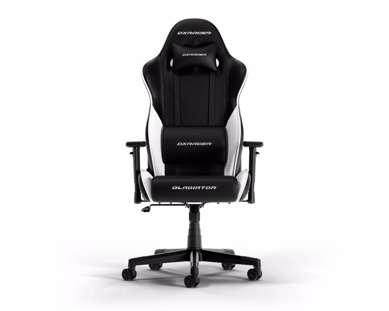 Fotoliu Gaming DXRacer GLADIATOR-23-L / 150kg / 180-200cm / Black/White 