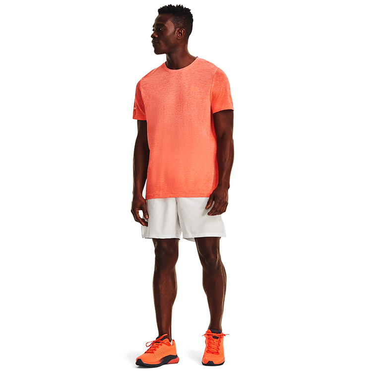Tricou bărbătesc Under Armour UA M SEAMLESS STRIDE SS S Oranj photo 2
