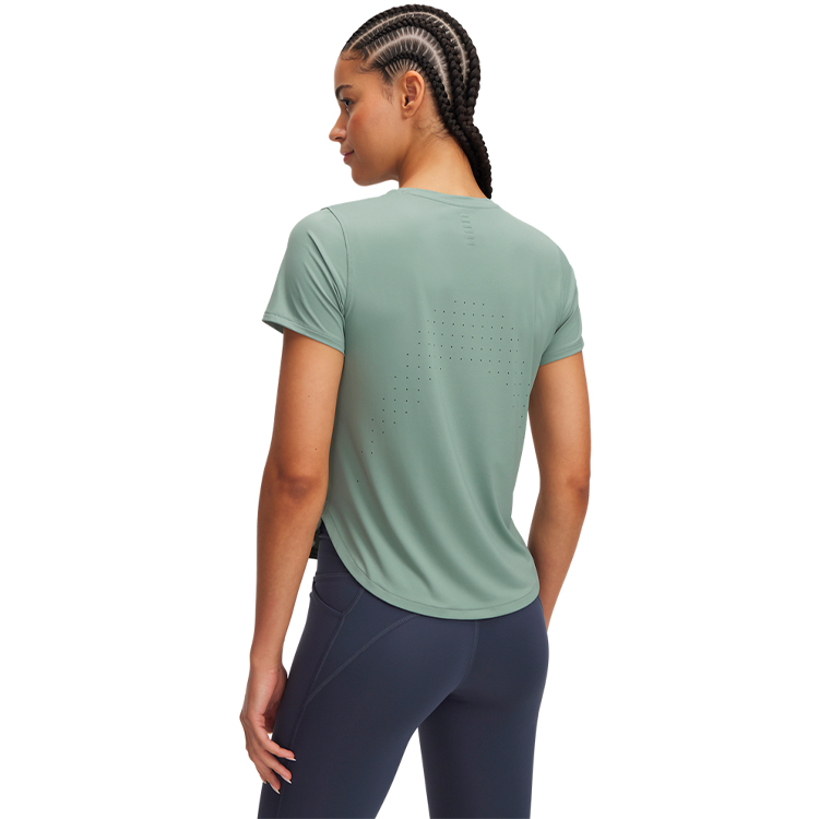 Tricou Under Armour UA Launch Elite Shortsleeve / Femei / L / Verde photo 2