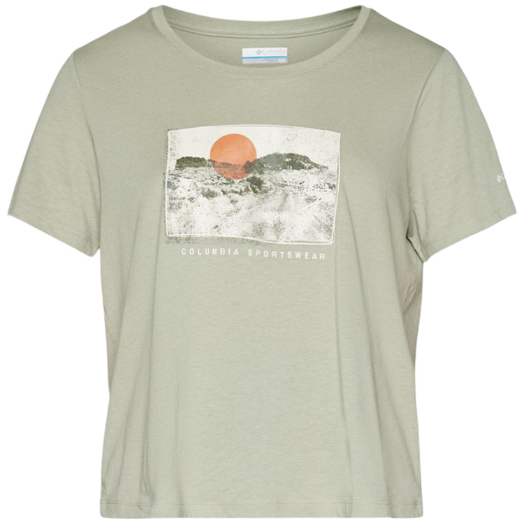 Tricou Columbia Ruby Springs Graphic Scoop Neck Short Sleeve Shirt photo Tricou Columbia Ruby Springs Graphic Scoop Neck Short Sleeve Shirt photo