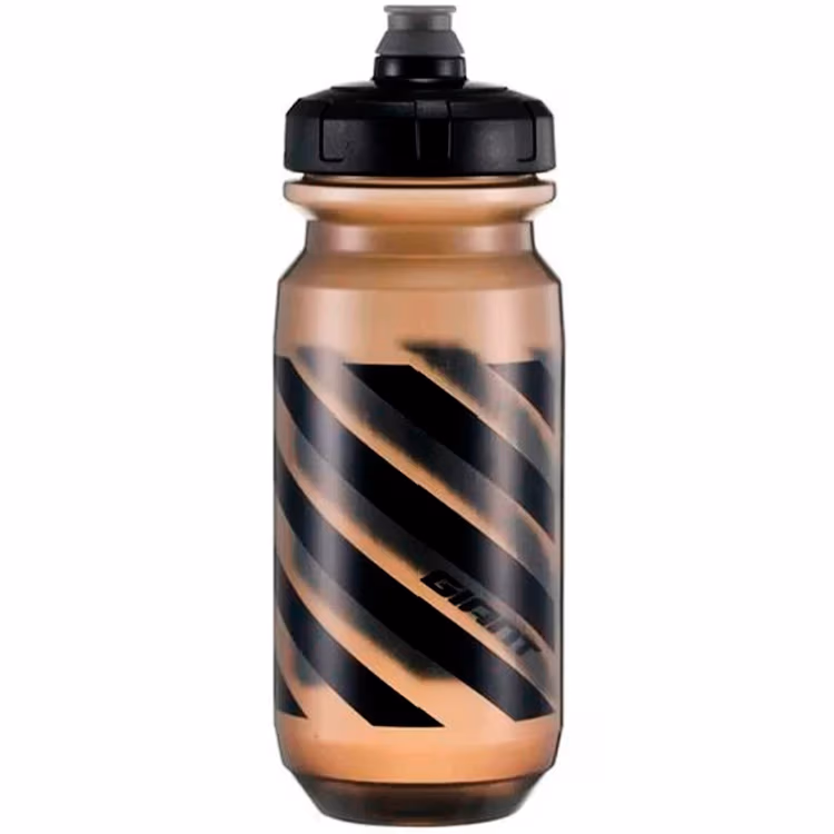 Bidon Giant DOUBLESPRING 600CC TRANSPARENT BLACK/BLACK
