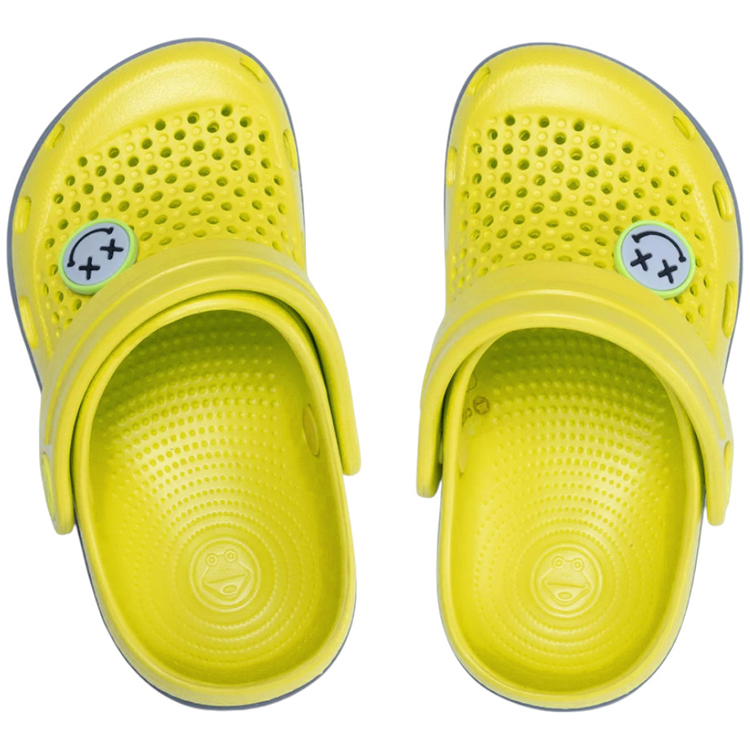 Шлепанцы COQUI Clogs LINDO + Amulet / см / Желтый/Серый photo 3