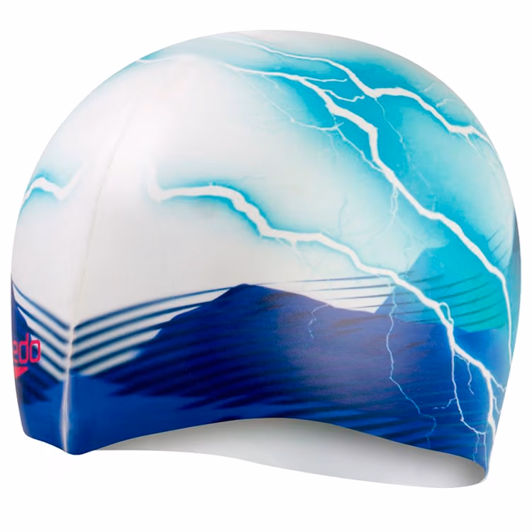 Силиконовая шапочка для плавания Speedo DIGITAL PRINTED CAP