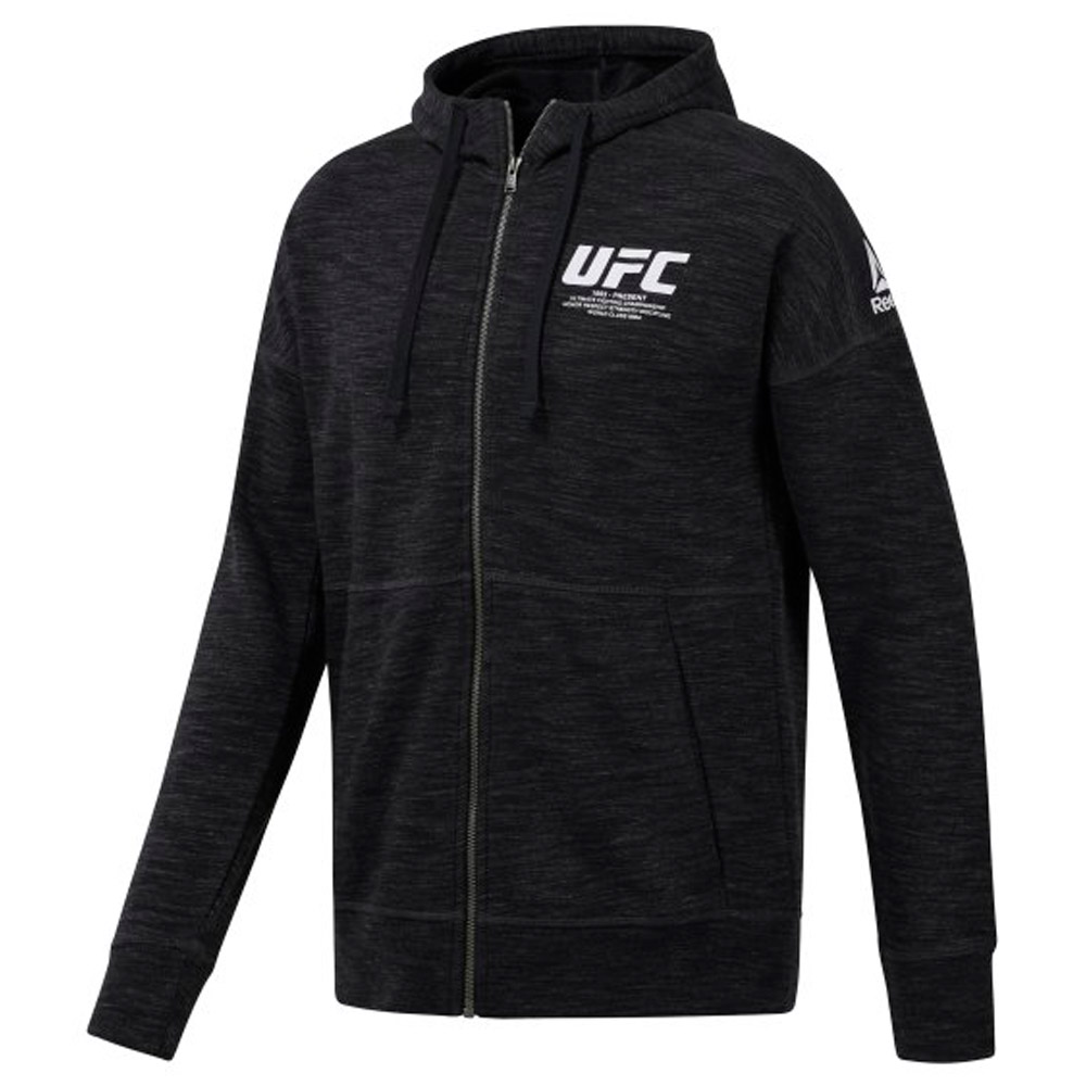 Hanorac pt bărbați Reebok UFC FG FIGHT WEEK HOODIE S Negru photo 1