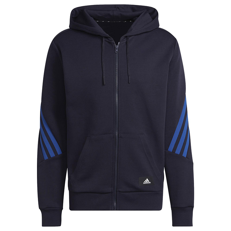 Hanorac pt bărbați Adidas M FI 3S FZ S Negru photo 1 Hanorac pt bărbați Adidas M FI 3S FZ S Negru photo 1