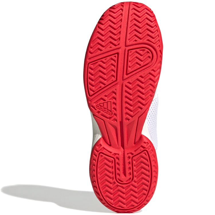 Incaltaminte Sport Adidas Courtflash K pt Unisex / 38.5 / Alb photo 3