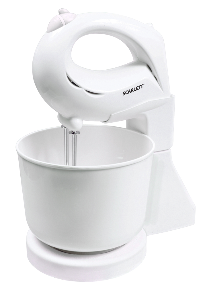 Mixer Stationar Scarlett SC048 / 7 viteze / Alb photo 1