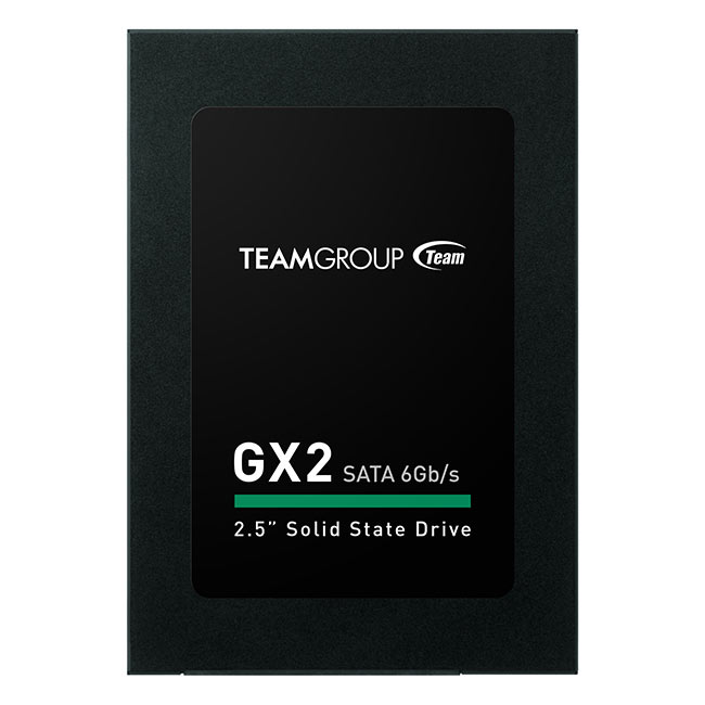 2.5" SSD 512GB TEAM GX2, SATAIII, Sequential Reads: 530 MB/s, Sequential Writes: 430 MB/s, Maximum Random 4k: Read: 80,000 IOPS / Write: 35,000 IOPS, Thickness- 7mm, Controller Silicon Motion SM2258XT, 3D NAND TLC photo 1