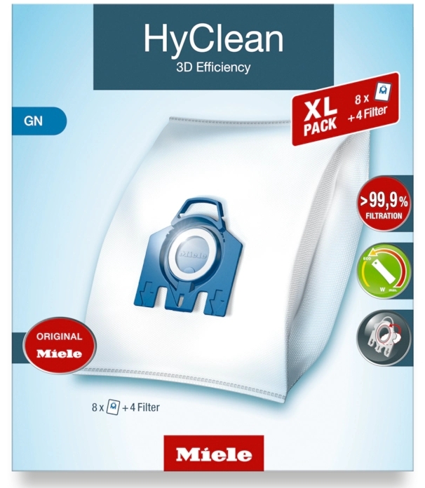 Colector de praf Miele DustBag XL-Pack GN HyClean 3D, 10455000, Germania photo 1