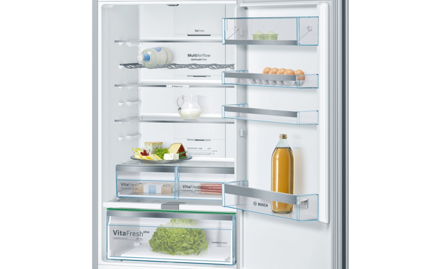 Frigider cu doua usi Bosch KGN49LB30U / 435 l / 203 cm / G / Negru photo 3