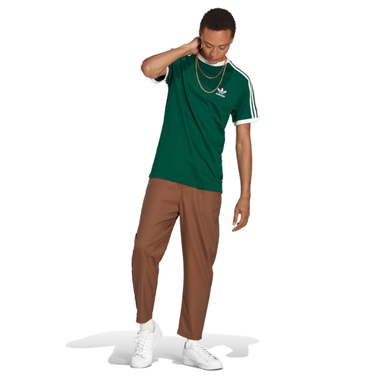 Tricou bărbătesc Adidas 3-STRIPES TEE 2XL Verde photo 3