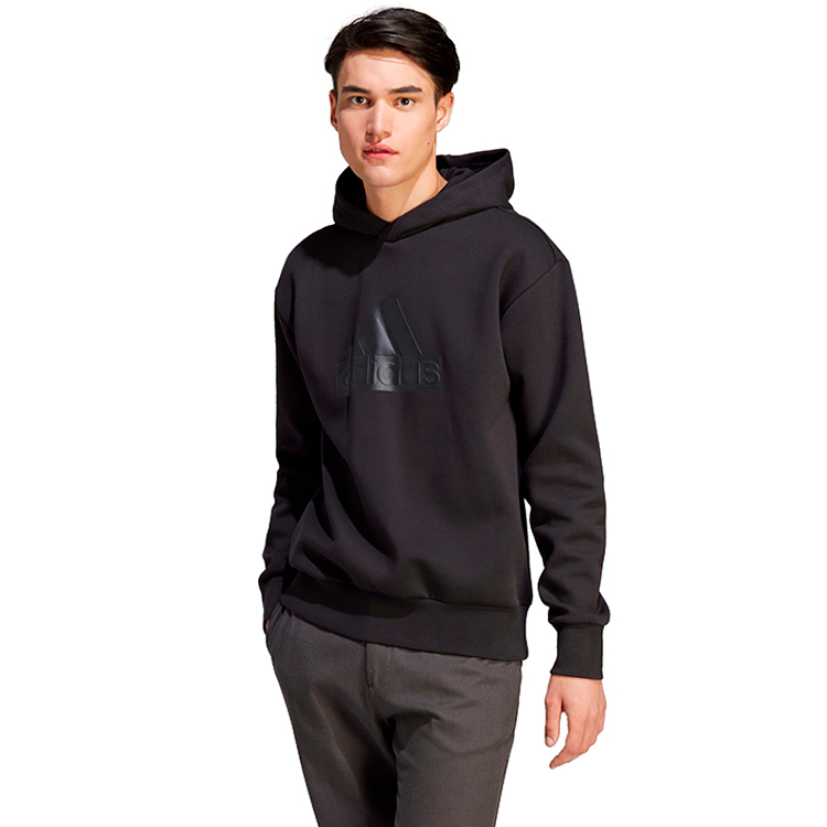 Hanorac pt bărbați Adidas M FI BOS HD L Negru photo 2