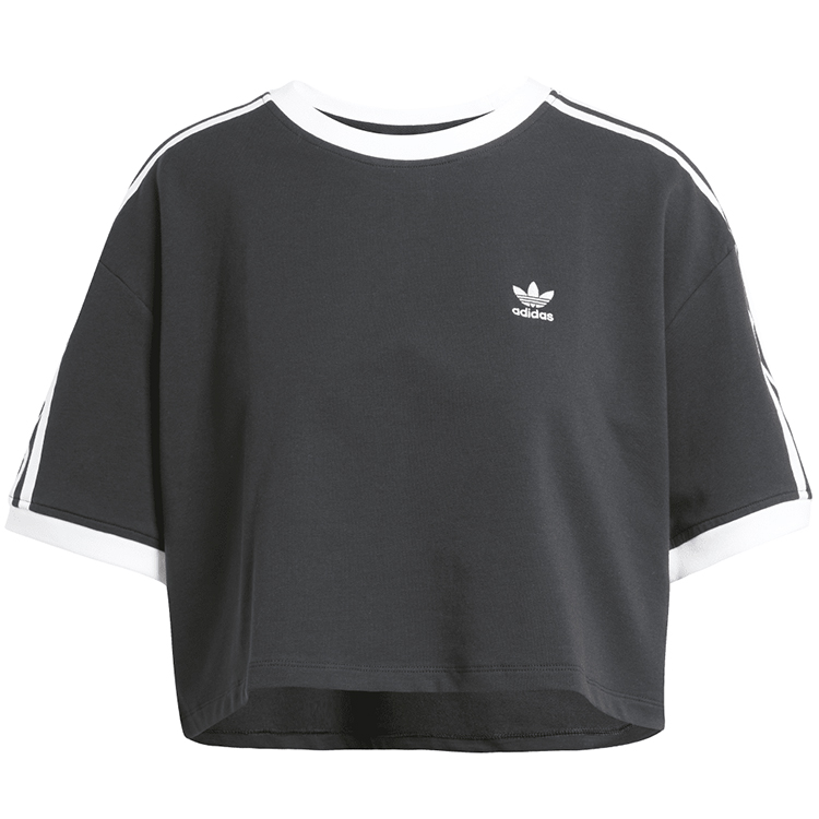 Tricou Adidas 3S LOOSE CROP T XXS Negru Femei photo 1