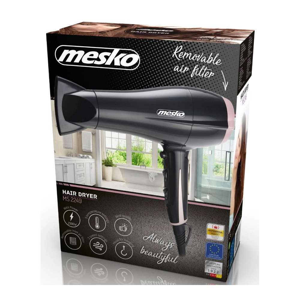 Фен Mesko MS2249 2300W Black photo 4