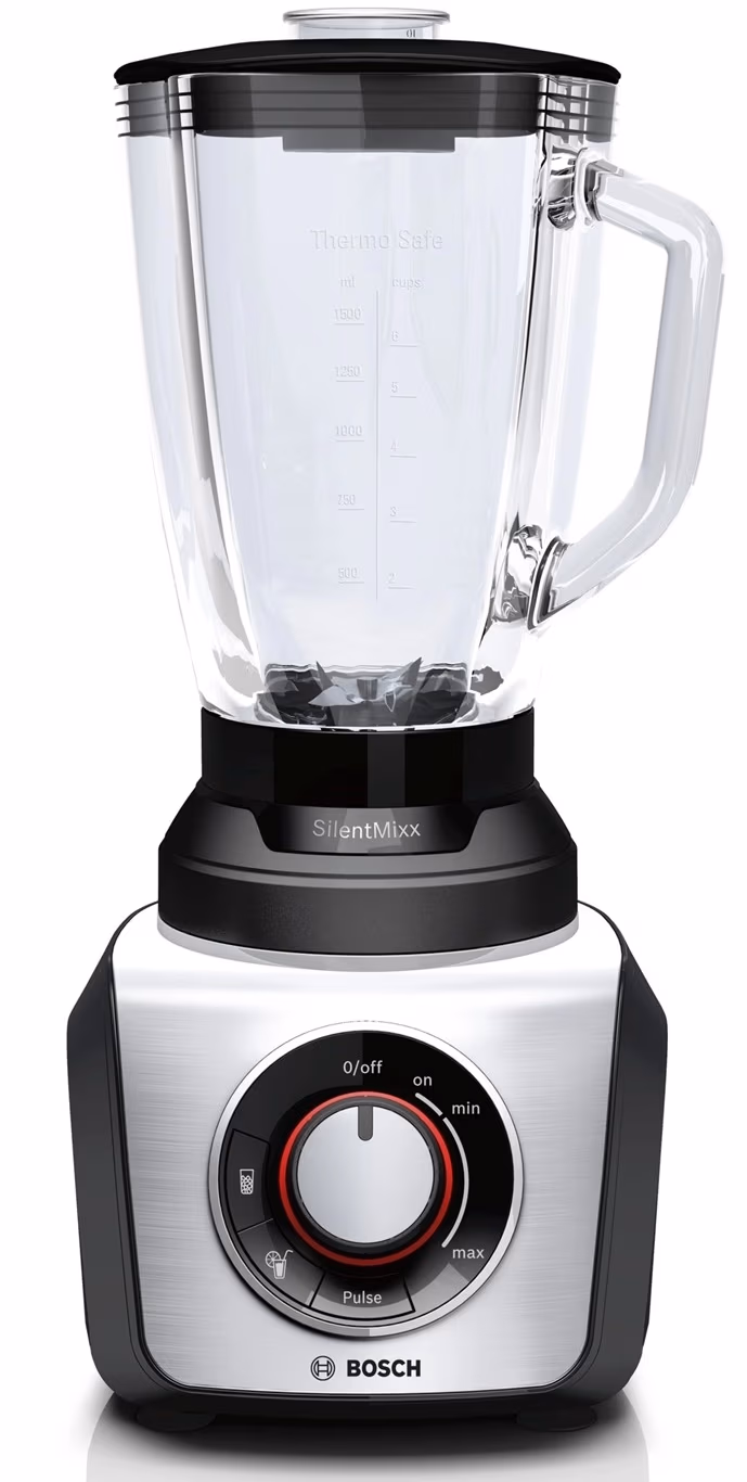 Blender Bosch MMB65G5M, 2 trepte viteza, Negru 