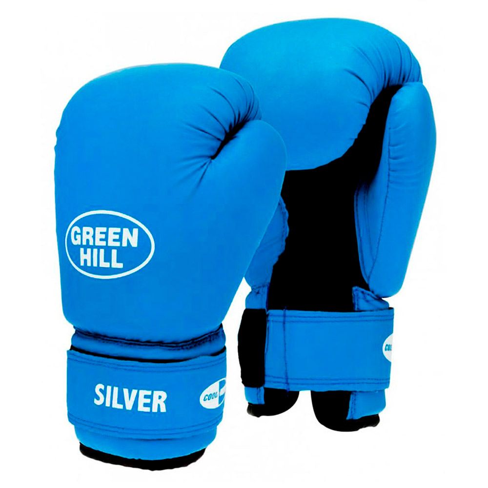 Перчатки для бокса Green Hill SILVER photo Перчатки для бокса Green Hill SILVER photo