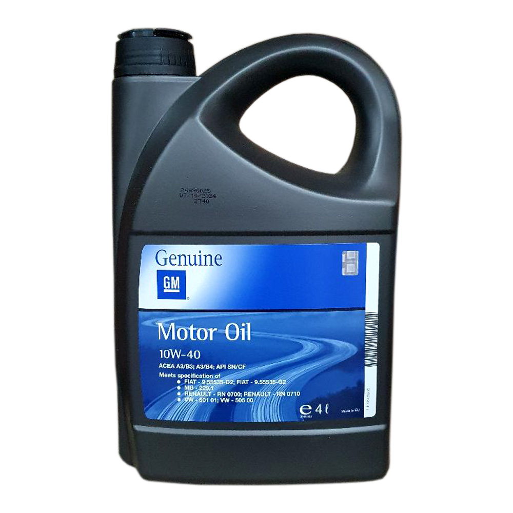 Ulei de motor GENERAL MOTORS 10W-40 4 l /Semi sintetic /Benzina/diesel photo 1