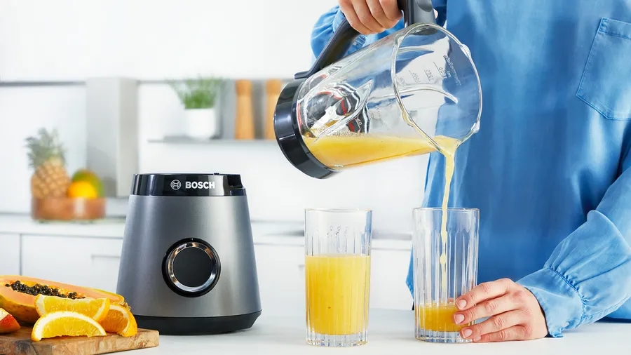 Blender Stationar Bosch MMB6174S Gri / 2 viteze / ml photo 4