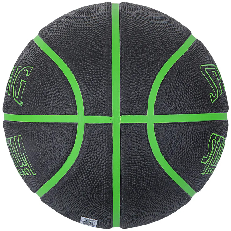 Мяч баскетбольный Spalding 84384Z / 7 размер / Черный/Зеленый photo 3