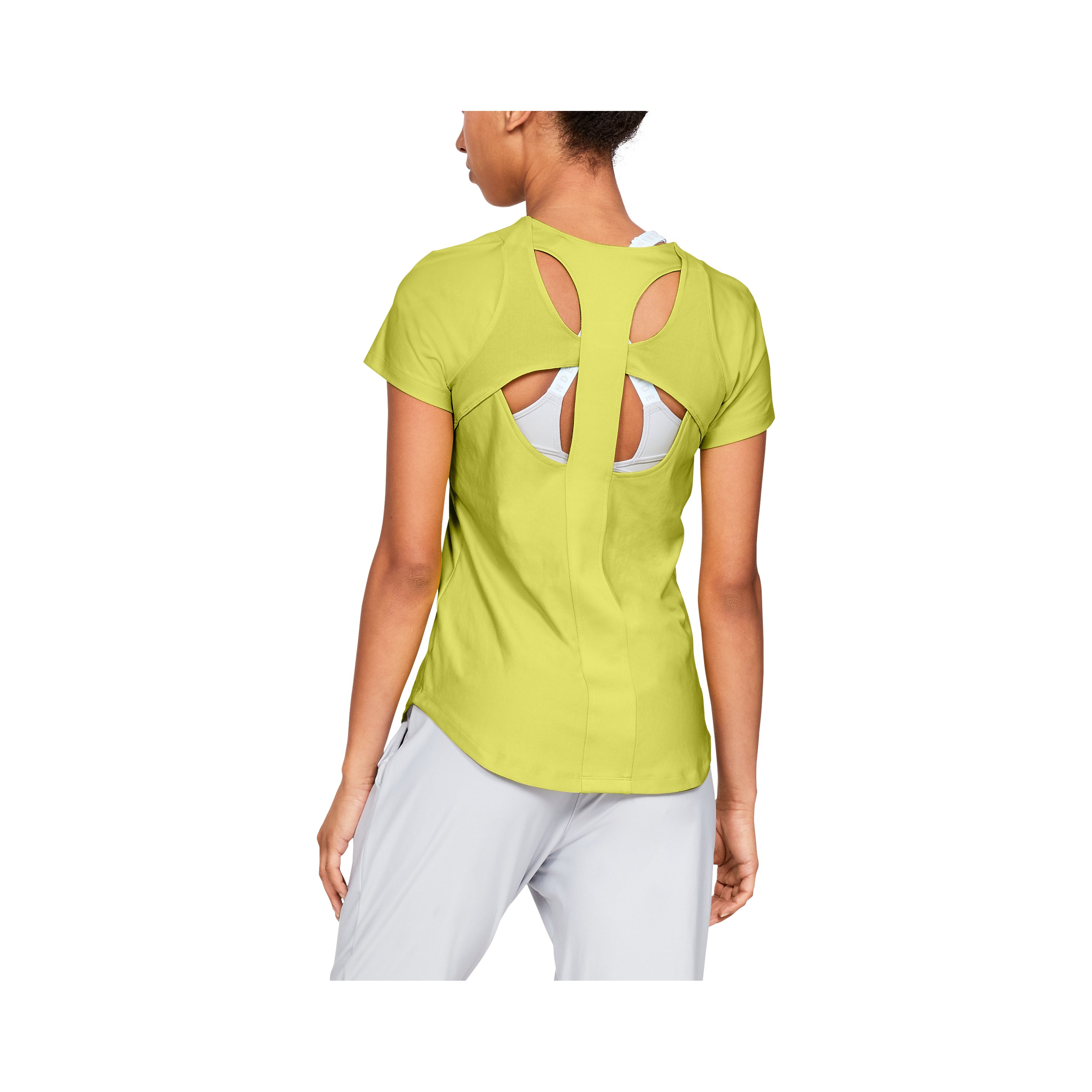 Tricou Under Armour UA Vanish SS / Femei / XS / Verde photo 7