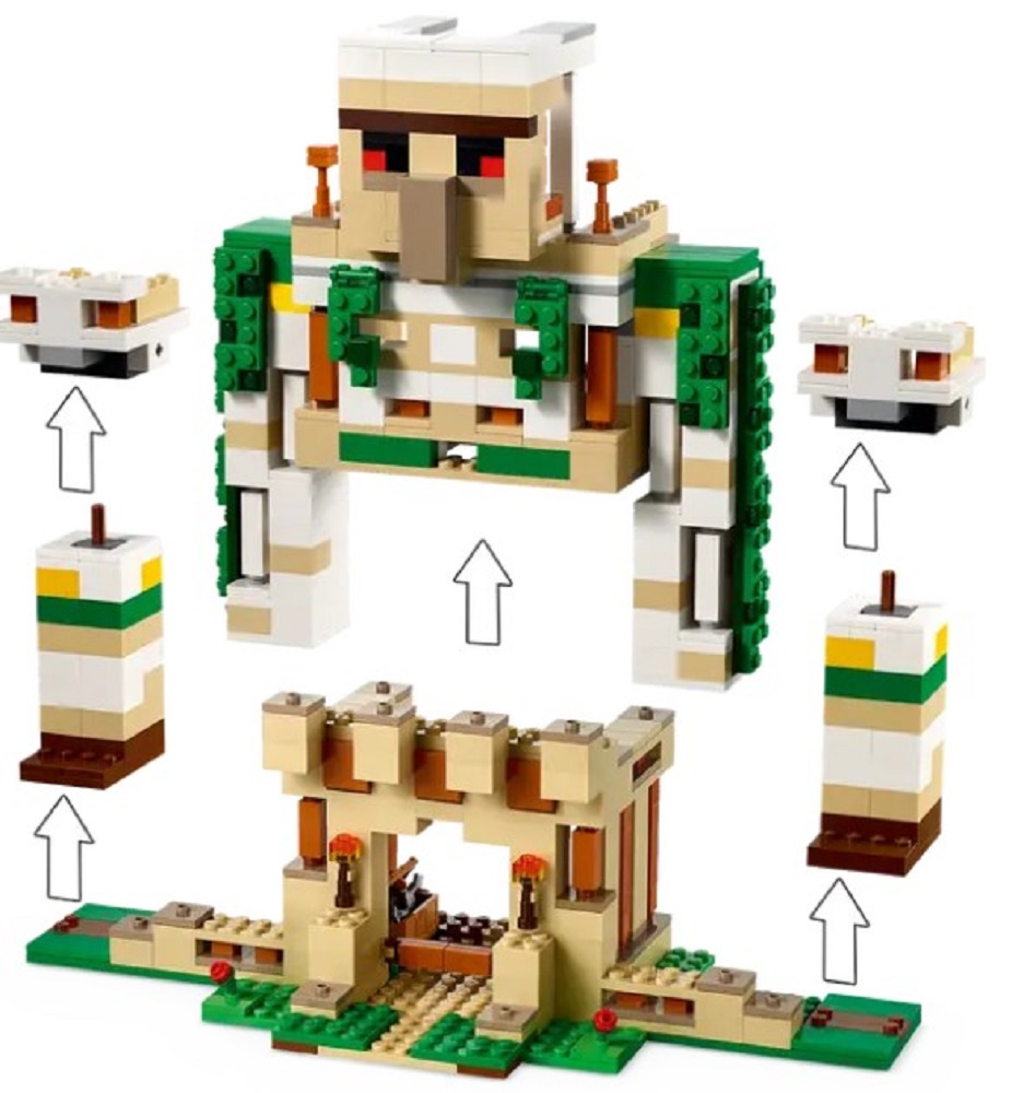 Constructor Lego Minecraft 21250 de la 9+ ani photo 4