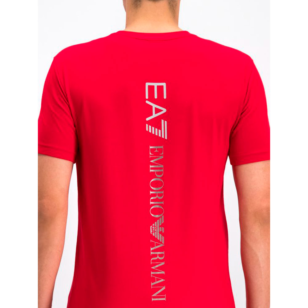 Tricou bărbătesc EA7 EMPORIO ARMANI T-SHIRT 3XL Roz-rosu photo 2