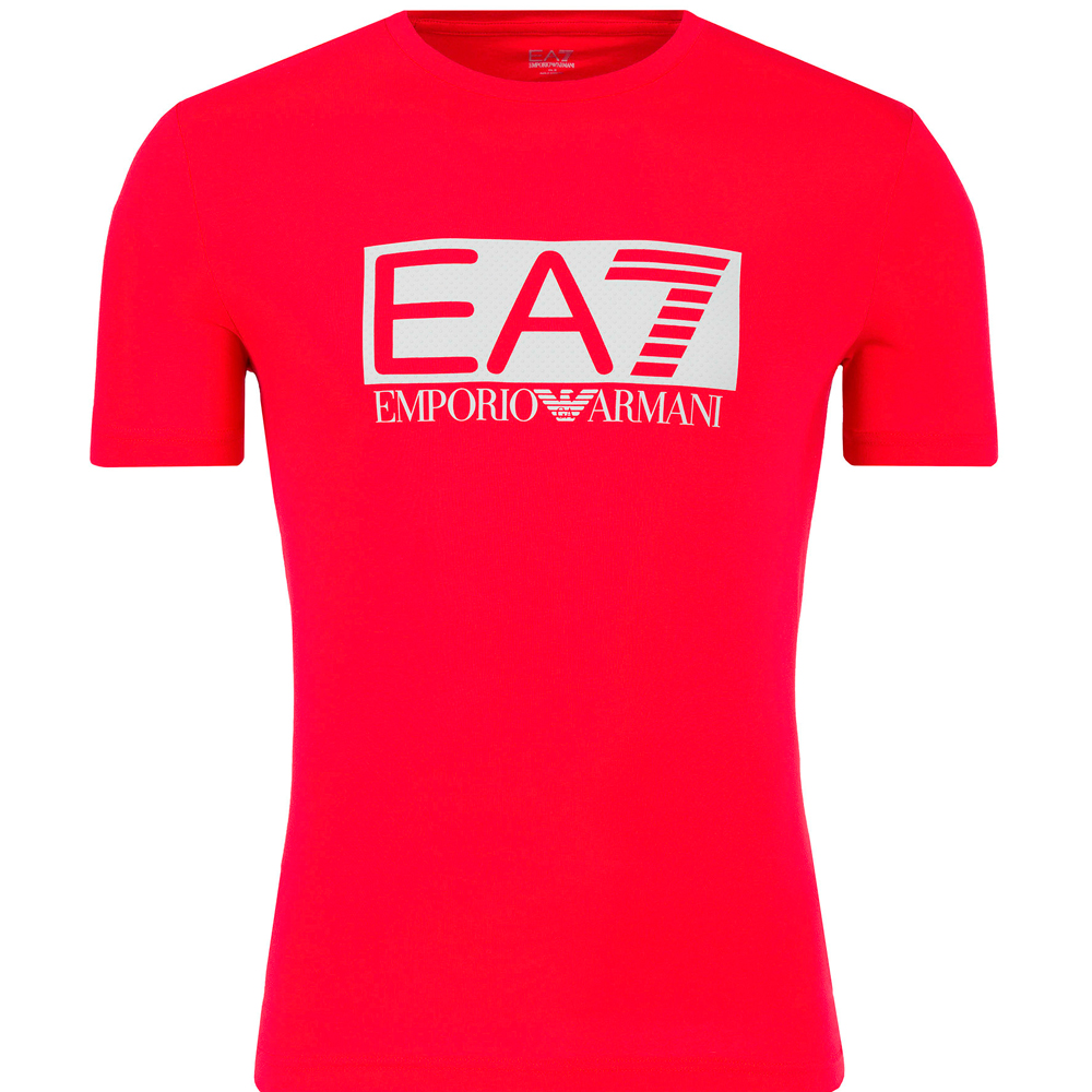 Футболка мужская EA7 EMPORIO ARMANI T-SHIRT 3XL Розовый/Красный photo 1