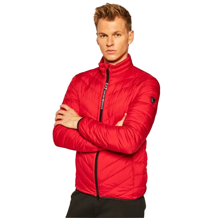 Geacă pt Barbati EA7 EMPORIO ARMANI DOWN JACKET M S Rosu photo 2