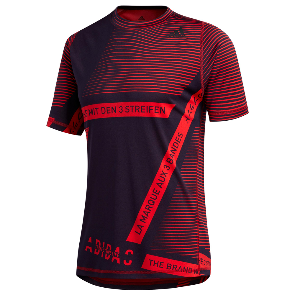 Tricou bărbătesc Adidas FL TRG A TEE L Rosu photo 1 Tricou bărbătesc Adidas FL TRG A TEE L Rosu photo 1