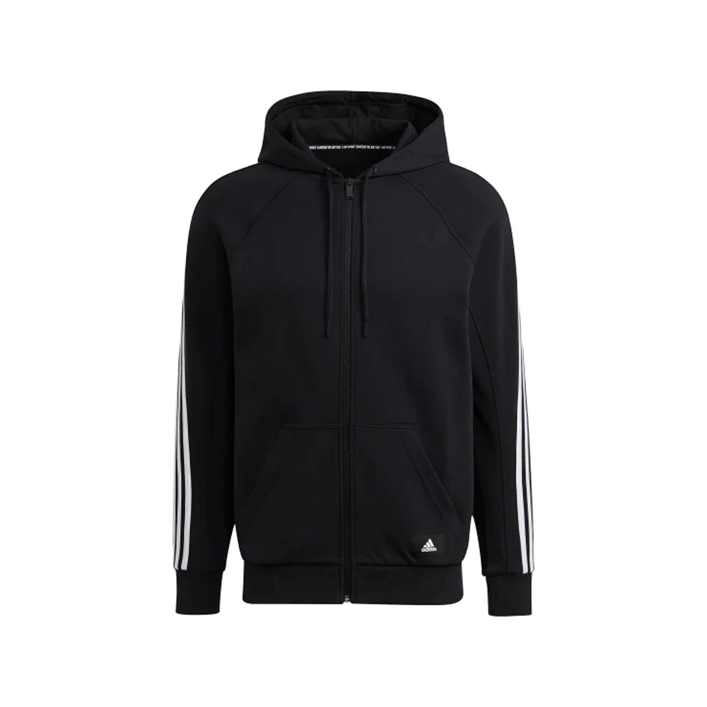 Hanorac pt bărbați Adidas M FI FZ Hood M Negru photo 1 Hanorac pt bărbați Adidas M FI FZ Hood M Negru photo 1