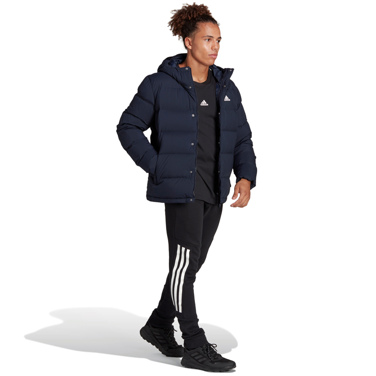 Куртка мужская Adidas Helionic Ho Jkt S Синий photo 3