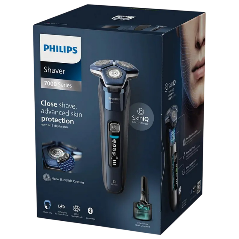 Электробритва Philips S7885/50 Черный с синим photo 5