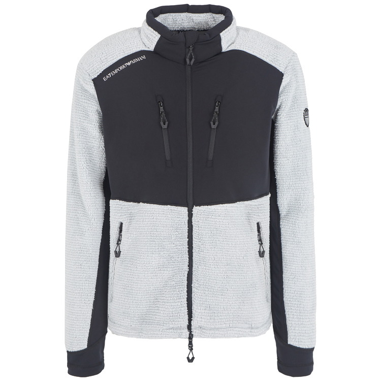 Hanorac pt bărbați EA7 EMPORIO ARMANI TECHNICAL SKI FLEECE S Negru-gri photo 1 Hanorac pt bărbați EA7 EMPORIO ARMANI TECHNICAL SKI FLEECE S Negru-gri photo 1