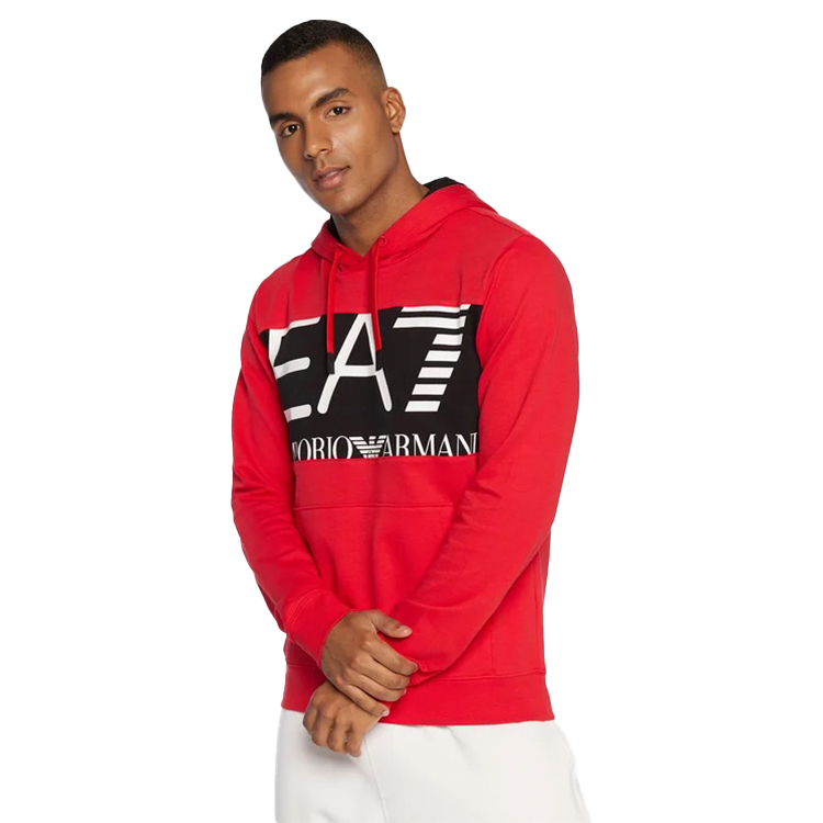Hanorac pt bărbați EA7 EMPORIO ARMANI SWEATSHIRT M M Rosu photo 2