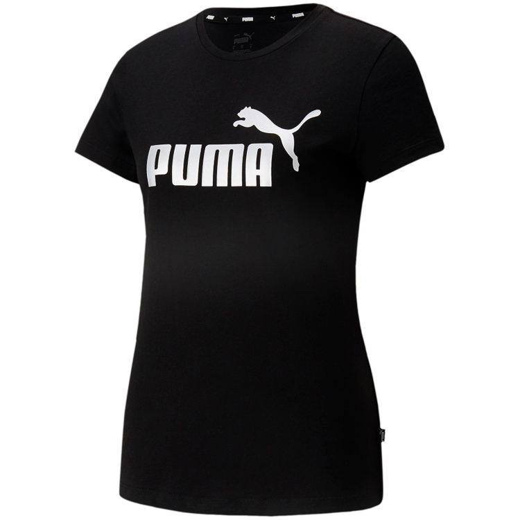 Tricou Puma ESS+ Metallic Logo Tee XS Negru Femei photo 1