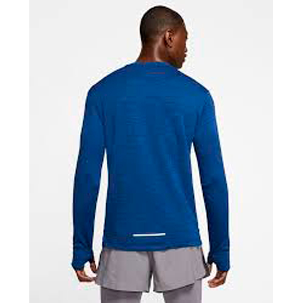 Hanorac pt bărbați Nike M NK SPHR ELMNT TOP CRW LS 3.0 XL Albastru photo 4